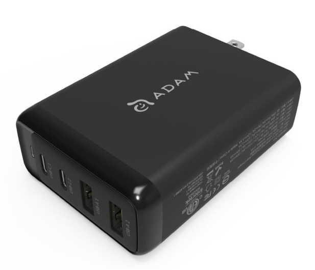 Adam Elements Omnia Pro 100W GaN czarna - 1193589 - zdjęcie